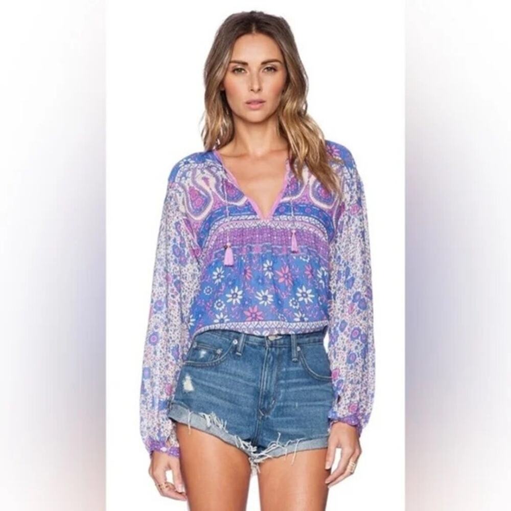 SPELL DESIGNS BOHO BLOSSOM BLOUSE XS WORN ONCE!